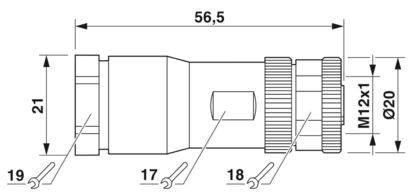 SACC-M12FS-8CON-PG11-M - imagen 3