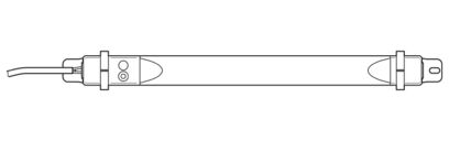 PLD E 409 W 350 - Lámpara LED para armario de control - imagen 2