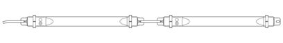 PLD E 409 W 350 - Lámpara LED para armario de control - imagen 3
