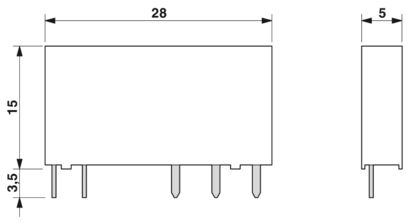 REL-MR- 24DC/21 - Relé individual - imagen 2